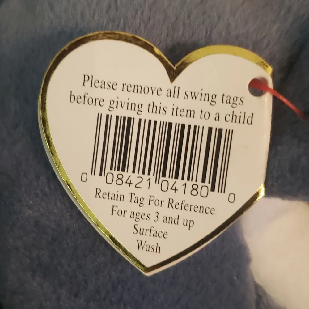 Vintage 1996 Ty Beanie Baby ECHO the Dolphin